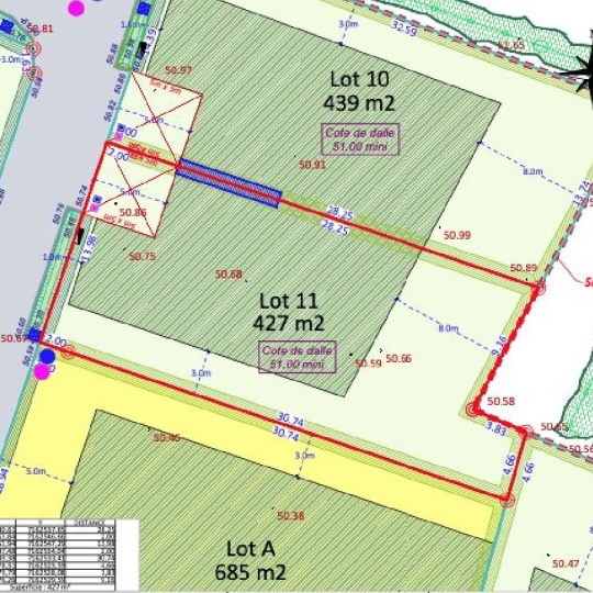  MATT IMMO CONSEIL : Terrain | NIVILLAC (56130) | 427 m2 | 69 000 € 